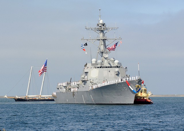 Tàu khu trục USS Stockdale của Hải quân Mỹ